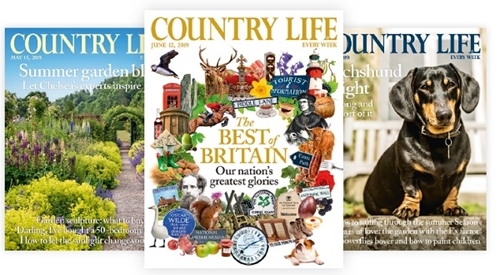 Country Life Magazine Back Issues / Lot of 6 Country Life UK / 