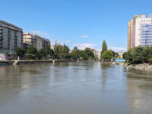Danube flooded