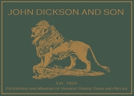 Dickson Lion Logo Gold On Green