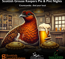 Grouse Keepers Pie & Pint Night - Glenogil Estate, Angus image